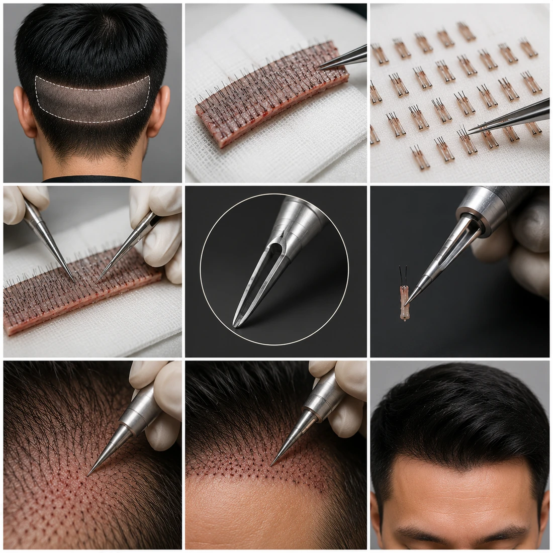 Chinese hair transplant