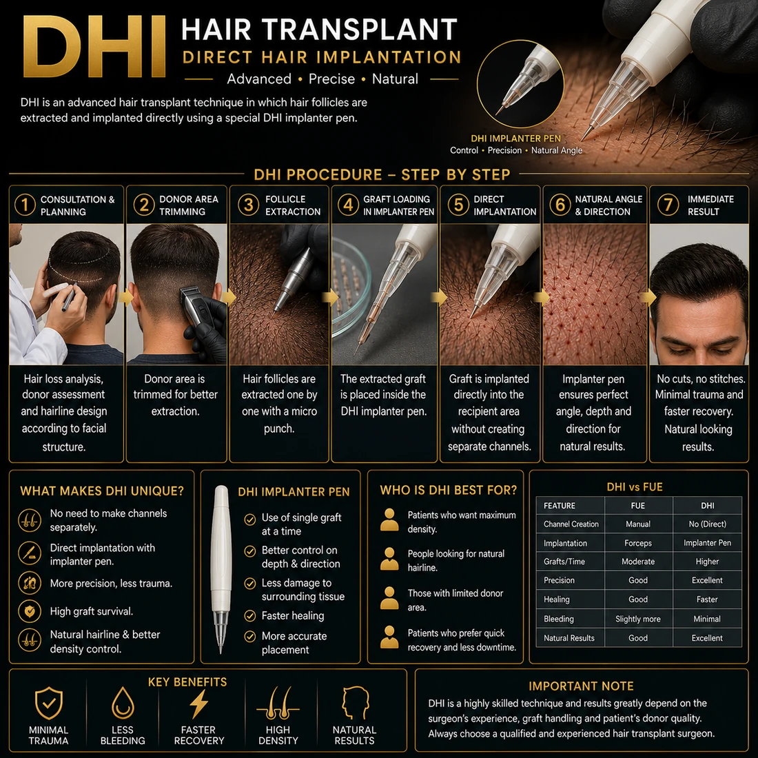DHI hair transplant