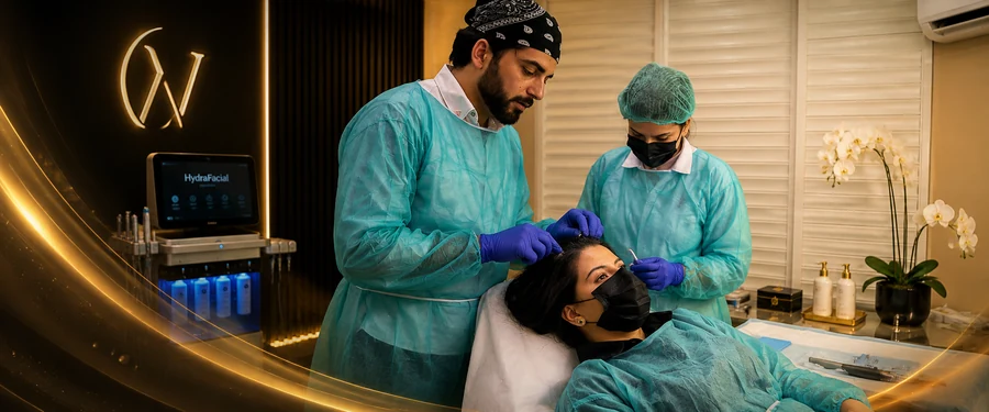 PRP and PRGF hair therapy at WBSK
