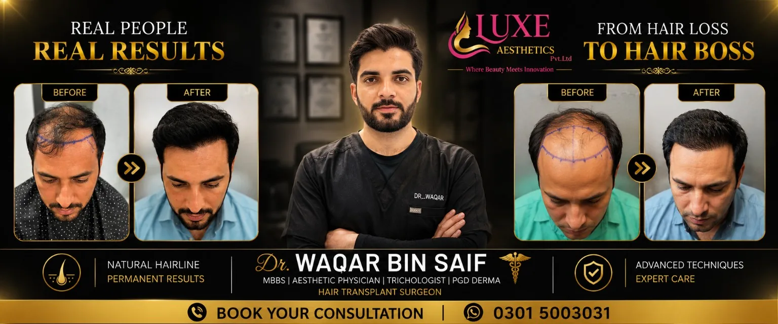 Real people, real results — before and after hair transplant at WBSK